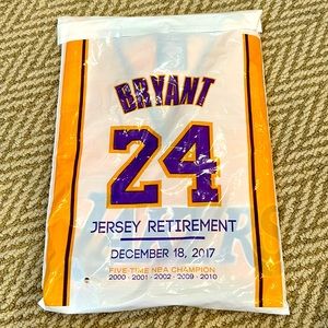 TWO Kobe Bryant Retirement Jersey (24 & 8) - NEW